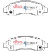 DB1468SS.jpg DBA Street Series Ceramic Front Brake Pad Set 167.5 x 54.3 x 16.1mm for Holden (Aust/Nz) Rodeo RA / Isuzu D-Max / Isuzu Rodeo