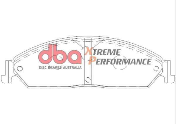 DBA Xtreme Performance Front Brake Pad Set 189.5 x 57.1 x 14mm for Ford Fairlane BA / Ford Fairlane BA 11 & More