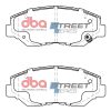 DBA Street Series Ceramic Front Brake Pad Set 141.7 x 56.6 x 16.6mm for Honda CR-V / Honda Element / Honda HR-V GH4