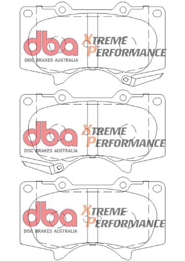 DB1482XP.jpg DBA 4000 Series T3 Slotted Front Disc & Xtreme Performance Pad Kit 332mm for Mitsubishi Pajero