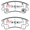 DB1484SS.jpg DBA Street Series Ceramic Front Brake Pad Set for Mazda 6 GG / Mazda 6 GY