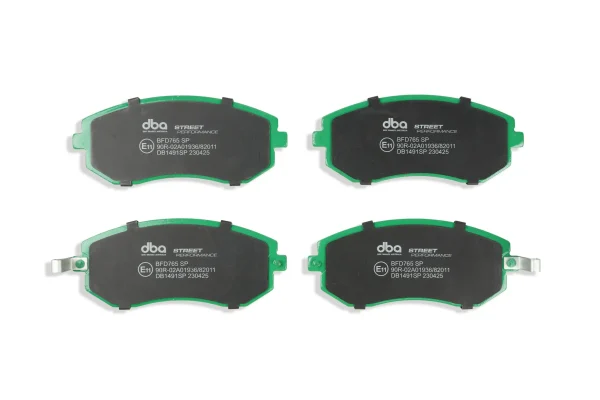 DBA Street Performance Front Brake Pad Set 137.1 x 56.8 x 16.8mm for Subaru BRZ / Subaru Forester & More