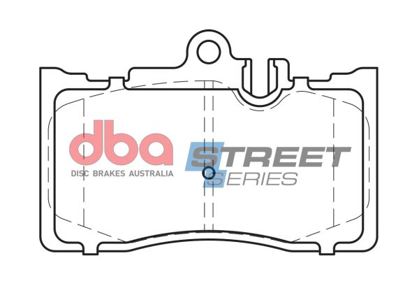 DBA Street Series Ceramic Front Brake Pad Set for Lexus LS430 (XF30)