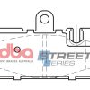 DBA Street Series Ceramic Rear Brake Pad Set for Lexus LS430 (XF30) / Lexus RX300