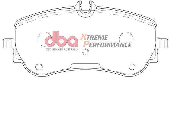 DB15002XP.jpg DBA Xtreme Performance Rear Brake Pad Set 141.1 x 65 x 18mm for Man TGE / Volkswagen Amarok & More