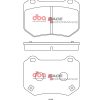 DBA Race Performance Rear Brake Pad Set for Subaru WRX STi