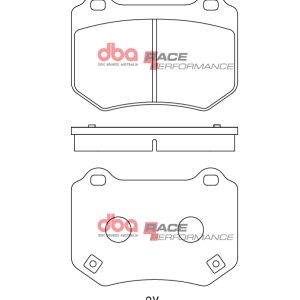 DBA Race Performance Rear Brake Pad Set for Subaru WRX STi