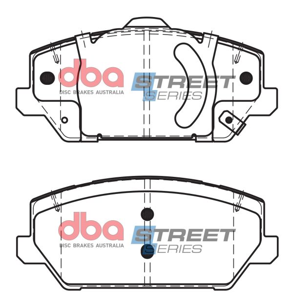 DBA Street Series Ceramic Front Brake Pad Set for Hyundai i-30 N PD / Hyundai Kona N