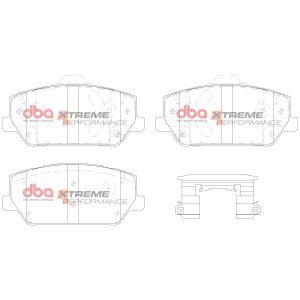 DBA Xtreme Performance Front Brake Pad Set for Hyundai i-30 N PD / Hyundai Kona N