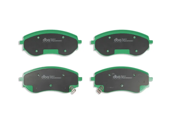 DBA Street Performance Front Brake Pad Set 163.4 x 69.7 x 20.0mm for Mercedes X-Class / Nissan Navara