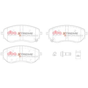 DB15014XP.jpg DBA Xtreme Performance Front Brake Pad Set 163.4 x 69.7 x 20.0mm for Mercedes X-Class / Nissan Navara
