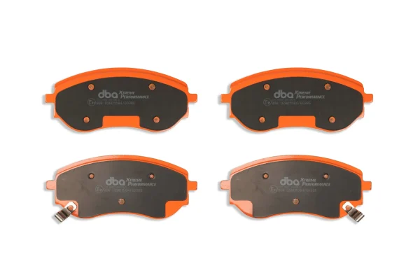 DBA Xtreme Performance Front Brake Pad Set 163.4 x 69.7 x 20.0mm for Mercedes X-Class / Nissan Navara