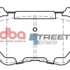 DBA Street Series Ceramic Front Brake Pad Set for Hyundai Genesis Coupe / Hyundai Genesis DH