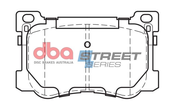 DBA Street Series Ceramic Front Brake Pad Set for Hyundai Genesis Coupe / Hyundai Genesis DH
