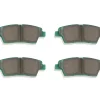 DBA Street Performance Rear Brake Pad Set 116.8 x 43.8 x 14.8mm for Hyundai Equus / Hyundai Genesis BH & More