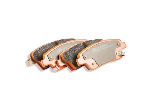 DBA Xtreme Performance Rear Brake Pad Set 116.8 x 43.8 x 14.8mm for Hyundai Equus / Hyundai Genesis BH & More