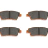 DBA Xtreme Performance Rear Brake Pad Set 116.8 x 43.8 x 14.8mm for Hyundai Equus / Hyundai Genesis BH & More