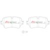 DBA Street Performance Rear Brake Pad Set 129 x 65.1 x 15.7mm for Audi E-TRON (GEN) / Audi E-TRON Sportback (GEA) & More