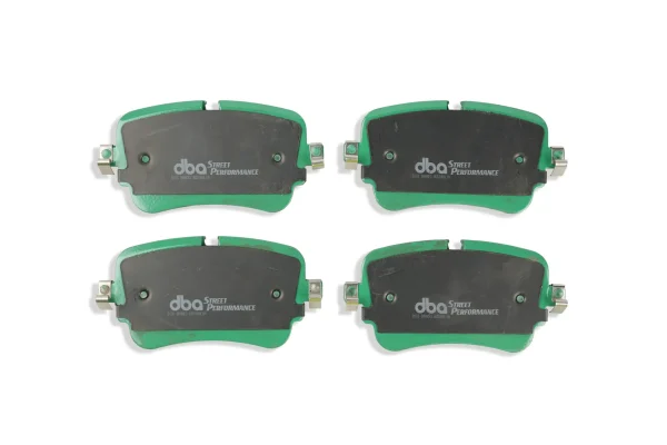 DBA Street Performance Rear Brake Pad Set 129 x 65.1 x 15.7mm for Audi E-TRON (GEN) / Audi E-TRON Sportback (GEA) & More