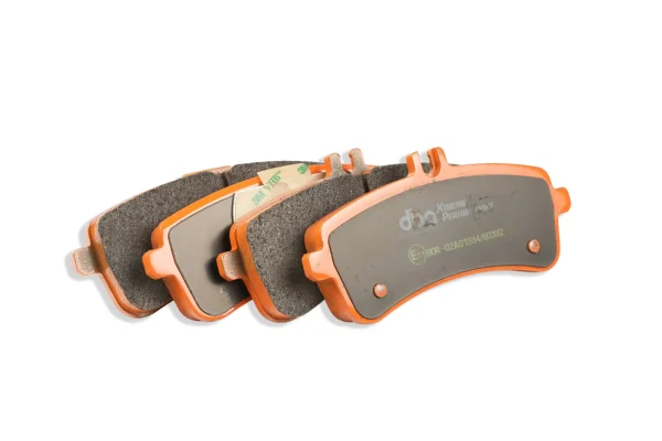 DBA Xtreme Performance Rear Brake Pad Set 146.1, 146.1 x 67.6, 57.9 x 15.9, 15.5mm for Mercedes AMG GT / Mercedes AMG GT C Roadster & More