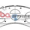 DBA Street Series Ceramic Front Brake Pad Set 206.0 x 87.1 x 14.7mm for Mercedes AMG GT / Mercedes AMG GT 4 Door Coupe 43 AMG & More