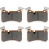 DBA Xtreme Performance Rear Brake Pad Set 111 x 76 x 13.3mm for Mercedes C-Class (W204) C63 AMG / Mercedes C-Class Coupe (C204) C63 AMG & More
