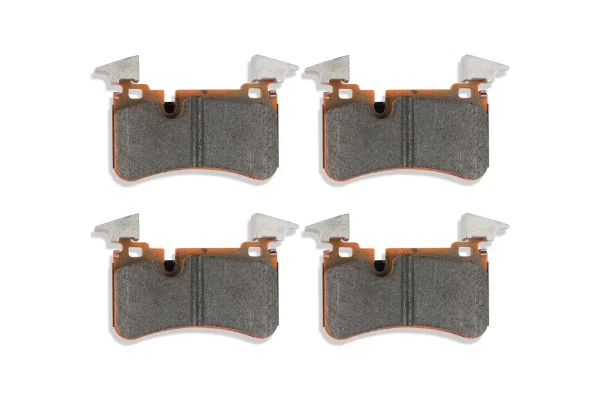 DBA Xtreme Performance Rear Brake Pad Set 111 x 76 x 13.3mm for Mercedes C-Class (W204) C63 AMG / Mercedes C-Class Coupe (C204) C63 AMG & More