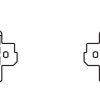 DBA Street Series Ceramic Front Brake Pad Set for Subaru Impreza / Subaru XV