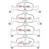 DB15060XP.jpg DBA Xtreme Performance Front Brake Pad Set 251.7, 209.8 x 98.3, 98.6 x 14.6, 14.6mm for Audi A4 Allroad quattro Mk2 / Audi A4 B9 & More