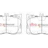 DBA Xtreme Performance Front Brake Pad Set 141.9 x 94.1 x 17.9mm for Mercedes C-Class (W205) C43 AMG / Mercedes C-Class Cabriolet (A205) C43 AMG & More