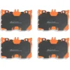 DBA Xtreme Performance Front Brake Pad Set 141.9 x 94.1 x 17.9mm for Mercedes C-Class (W205) C43 AMG / Mercedes C-Class Cabriolet (A205) C43 AMG & More