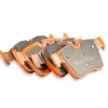 DBA Xtreme Performance Rear Brake Pad Set 122.5 x 70.0 x 15.3mm for Mercedes C-Class (W205) C43 AMG / Mercedes C-Class Cabriolet (A205) C43 AMG & More