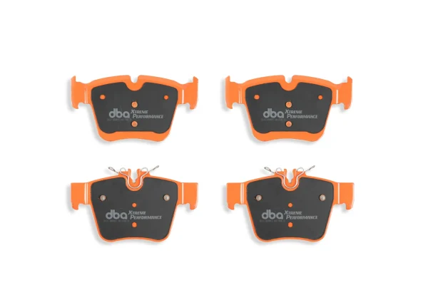 DBA Xtreme Performance Rear Brake Pad Set 122.5 x 70.0 x 15.3mm for Mercedes C-Class (W205) C43 AMG / Mercedes C-Class Cabriolet (A205) C43 AMG & More