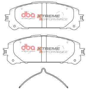DBA Xtreme Performance Front Brake Pad Set for Toyota KLUGER