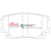DBA Street Performance Rear Brake Pad Set for Toyota KLUGER