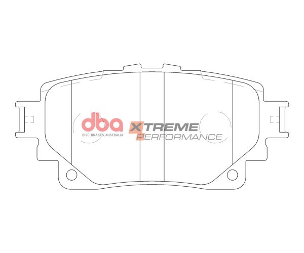 DB1993SS DBA Xtreme Performance Rear Brake Pad Set for Toyota KLUGER