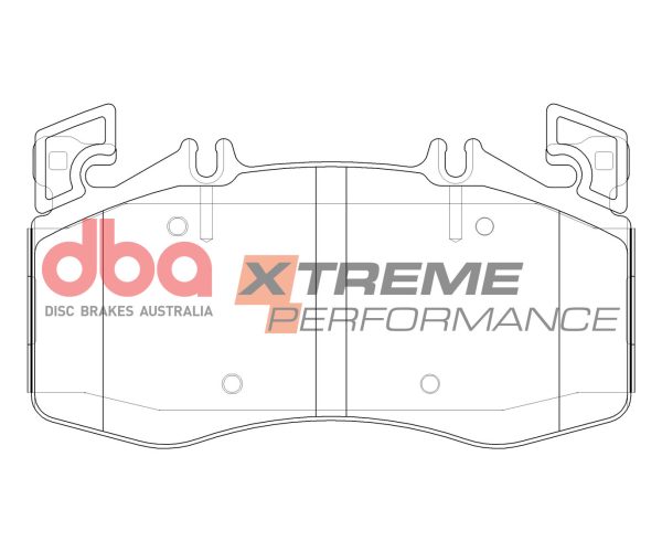 DB1993SS DBA Xtreme Performance Front Brake Pad Set 177.9 x 91.3 x 16mm for Mercedes A-Class (W177) A45 S AMG / Mercedes A-Class Saloon (V177) A45 S AMG & More