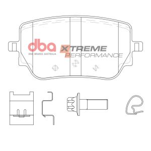 DBA Xtreme Performance Rear Brake Pad Set 112.9 x 54.1 x 16.4mm for Mercedes A-Class (W177) A160 / Mercedes A-Class (W177) A160D & More