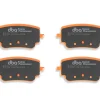 DBA Xtreme Performance Rear Brake Pad Set 112.9 x 54.1 x 16.4mm for Mercedes A-Class (W177) A160 / Mercedes A-Class (W177) A160D & More