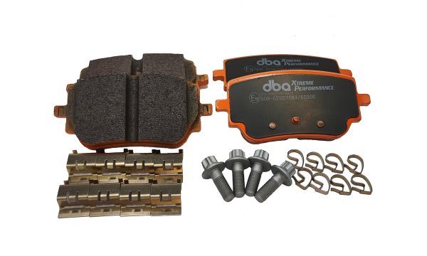 DBA Xtreme Performance Rear Brake Pad Set 112.9 x 54.1 x 16.4mm for Mercedes A-Class (W177) A160 / Mercedes A-Class (W177) A160D & More