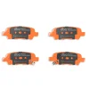DBA Xtreme Performance Rear Brake Pad Set 105.5 x 38 x 14.2mm for Infiniti FX35 / Infiniti FX45 & More