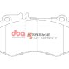 DBA Xtreme Performance Front Brake Pad Set 141.7 x 80.2 x 16mm for Mercedes E-Class (W212) E400 / Mercedes E-Class (W212) E400 4Matic & More