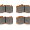DBA Xtreme Performance Front Brake Pad Set 141.7 x 80.2 x 16mm for Mercedes E-Class (W212) E400 / Mercedes E-Class (W212) E400 4Matic & More