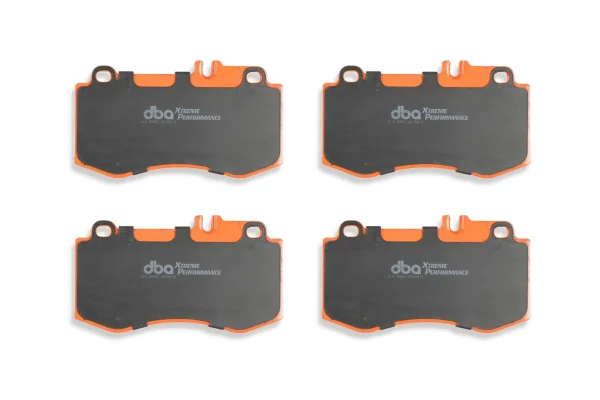 DBA Xtreme Performance Front Brake Pad Set 141.7 x 80.2 x 16mm for Mercedes E-Class (W212) E400 / Mercedes E-Class (W212) E400 4Matic & More