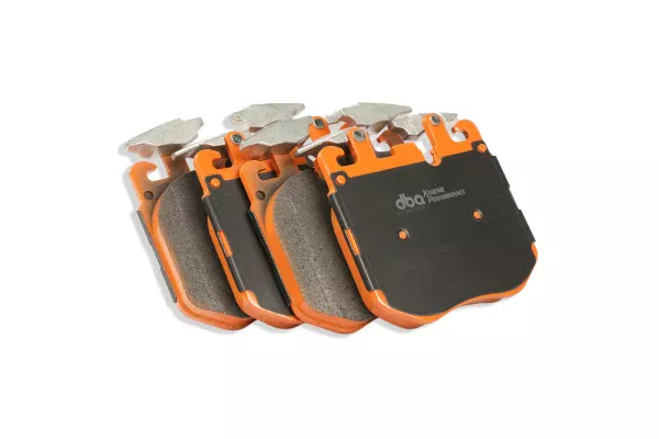 DBA Xtreme Performance Front Brake Pad Set 124.4 x 117.5 x 17.5mm for BMW 3 Series (G20) M340 / BMW 3 Series (G21) 330 & More