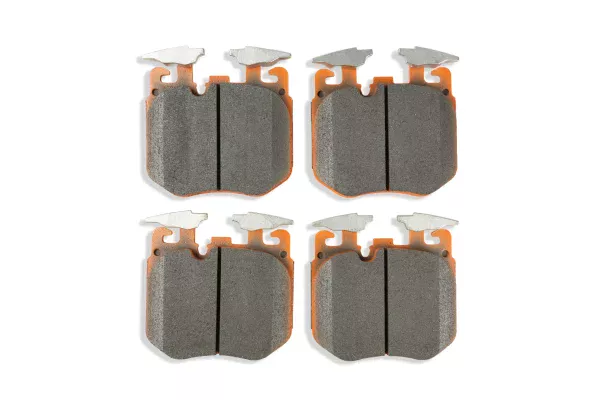 DBA Xtreme Performance Front Brake Pad Set 124.4 x 117.5 x 17.5mm for BMW 3 Series (G20) M340 / BMW 3 Series (G21) 330 & More