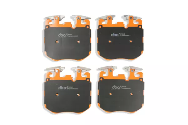 DBA Xtreme Performance Front Brake Pad Set 124.4 x 117.5 x 17.5mm for BMW 3 Series (G20) M340 / BMW 3 Series (G21) 330 & More