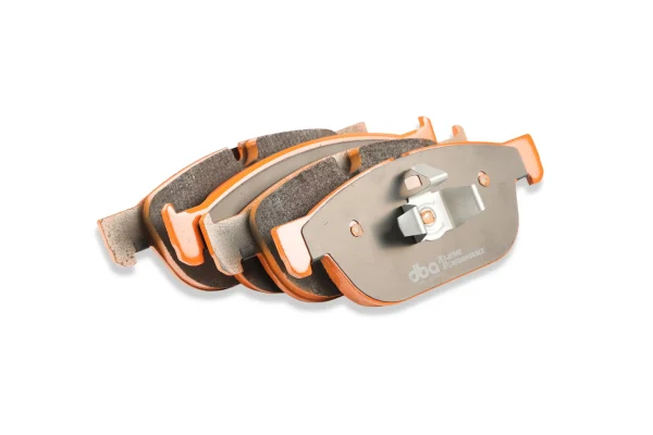 DBA Xtreme Performance Front Brake Pad Set 180.2, 181.4 x 74.9, 75 x 17.4, 16.7mm for Volvo S60 (Mk3) B4 / Volvo S60 (Mk3) B5 & More