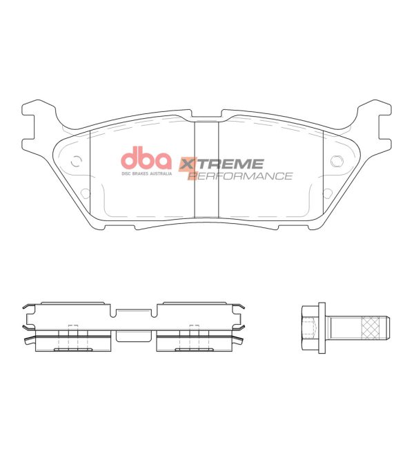 DB15123XP.jpg DBA Xtreme Performance Rear Brake Pad Set for Ford F-150