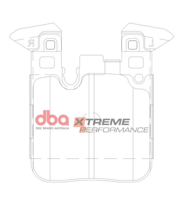 DBA 4000 Series T3 Slotted Rear Disc & Xtreme Performance Pad Kit 345 x 24mm for BMW 1 Series (F20) M135 / BMW 1 Series (F20) M140 & More